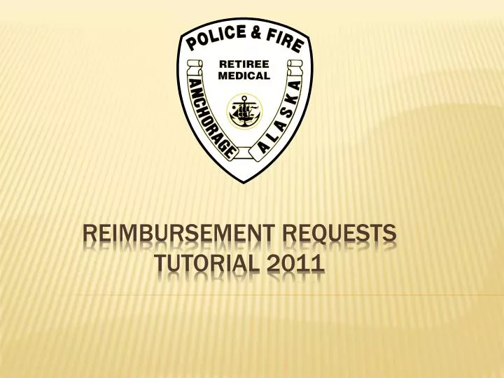 reimbursement requests tutorial 2011