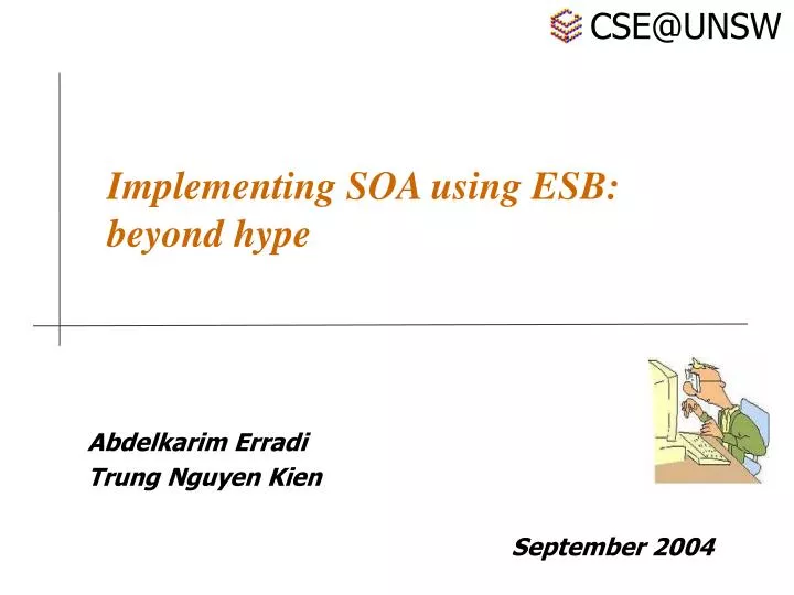implementing soa using esb beyond hype