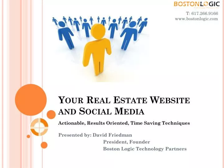 your real estate website and social media