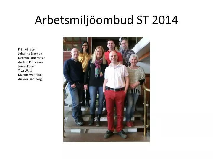 arbetsmilj ombud st 2014