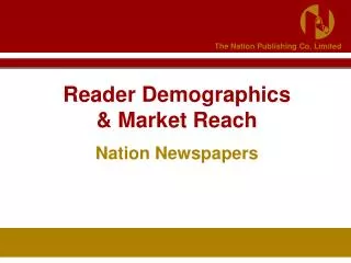 Reader Demographics &amp; Market Reach
