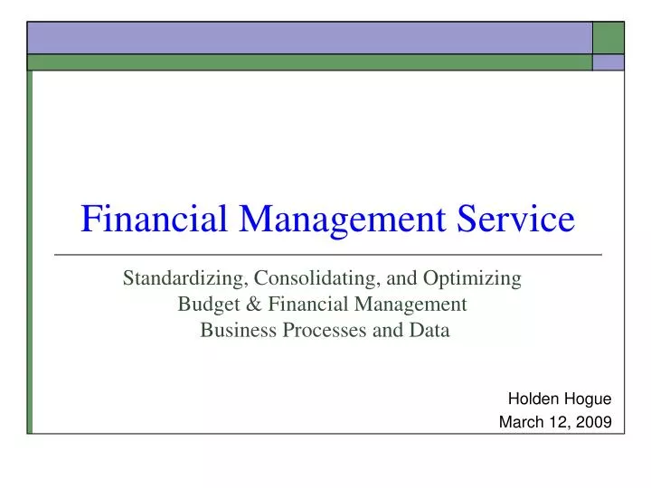 financial management service