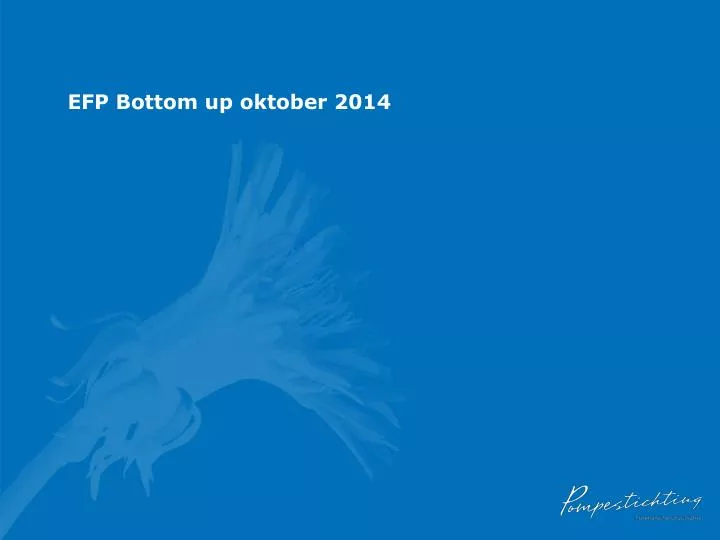 efp bottom up oktober 2014