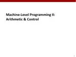 Understanding Carnegie Mellon Machine-Level Programming II - slide 1