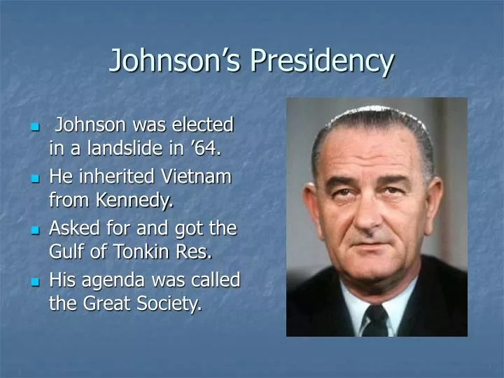 johnson s presidency
