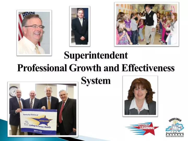 superintendent professional growth and effectiveness system