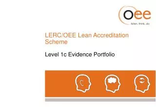 LERC/OEE Lean Accreditation Scheme