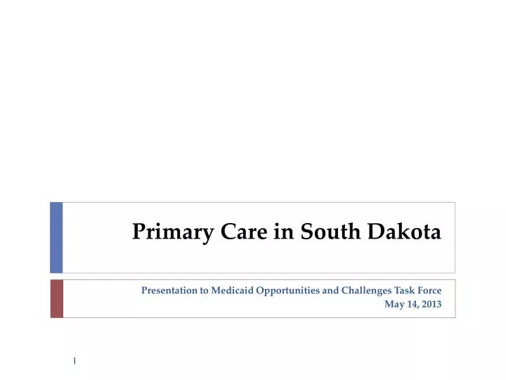 primary care in south dakota