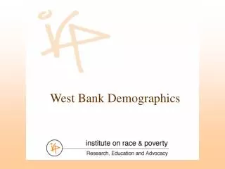 West Bank Demographics
