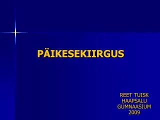 p ikesekiirgus