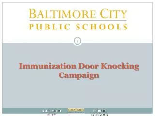 Immunization Door Knocking Campaign