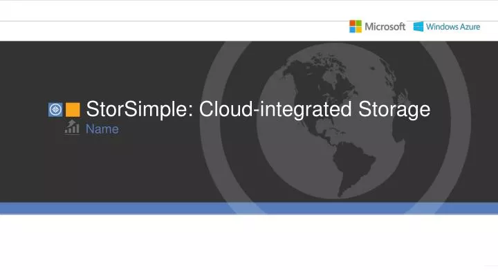 storsimple cloud integrated storage