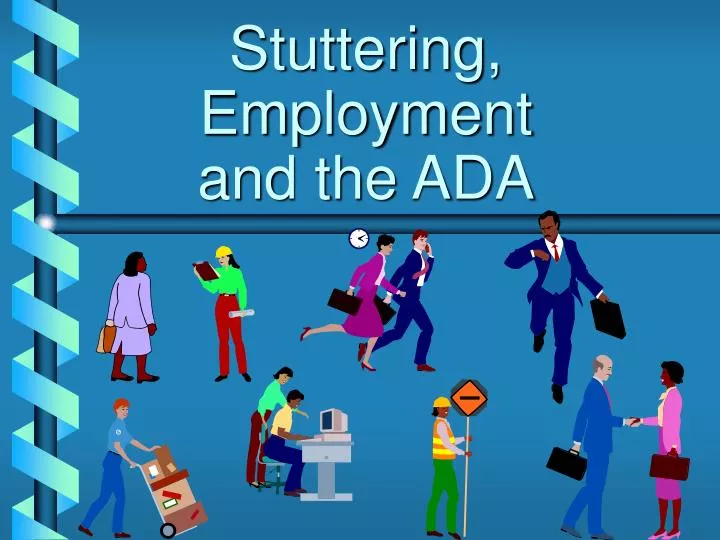 stuttering employment and the ada