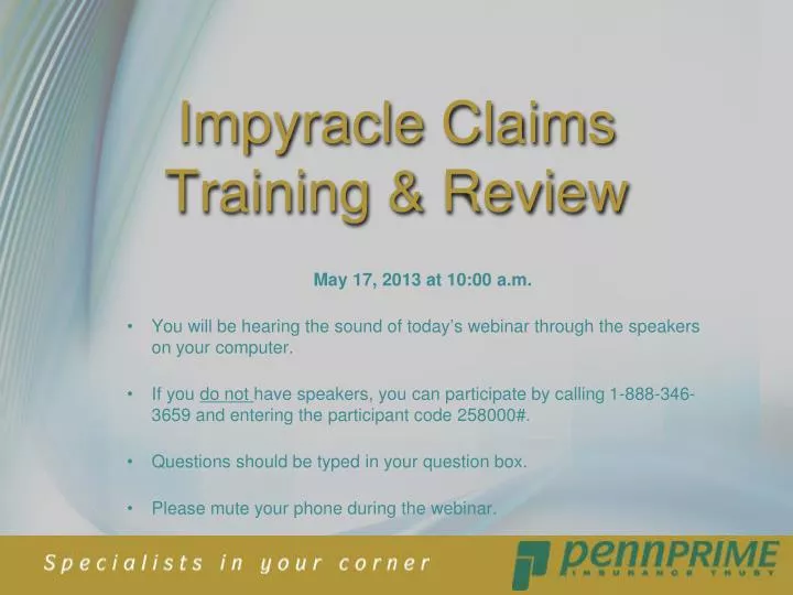 impyracle claims training review
