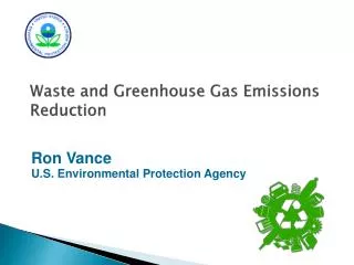 ron vance u s environmental protection agency