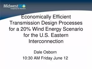 Dale Osborn 10:30 AM Friday June 12