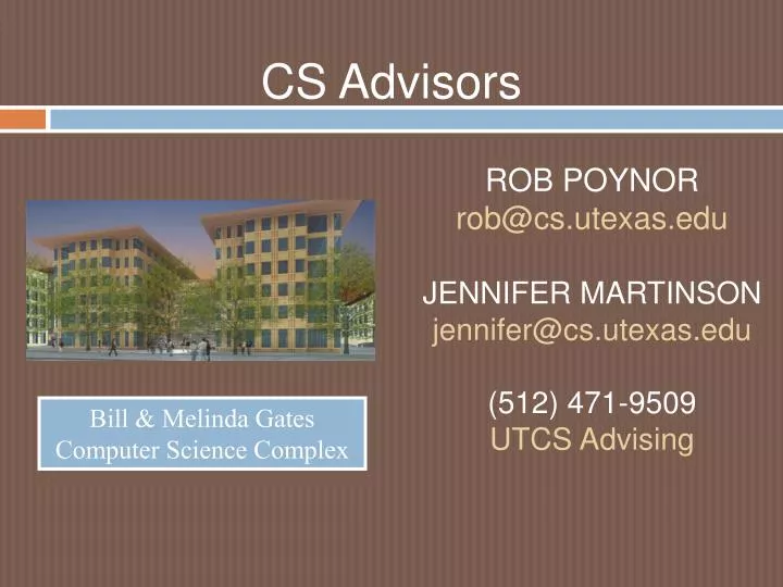 cs advisors