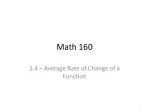 Understanding Average Rate of Change in Mathematics - slide 1