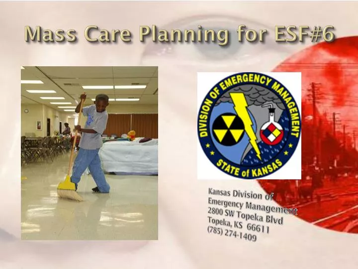 mass care planning for esf 6