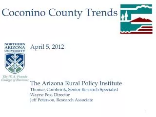 Coconino County Trends