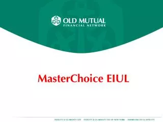 MasterChoice EIUL