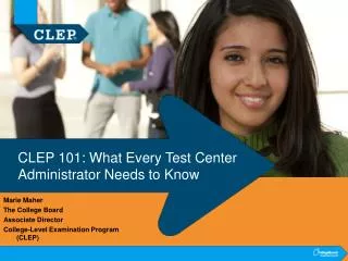 CLEP 101: What Every Test Center Administrator Needs to Know