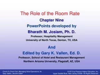 The Role of the Room Rate