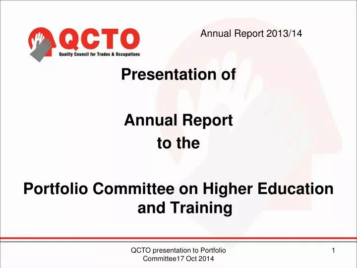 annual report 2013 14