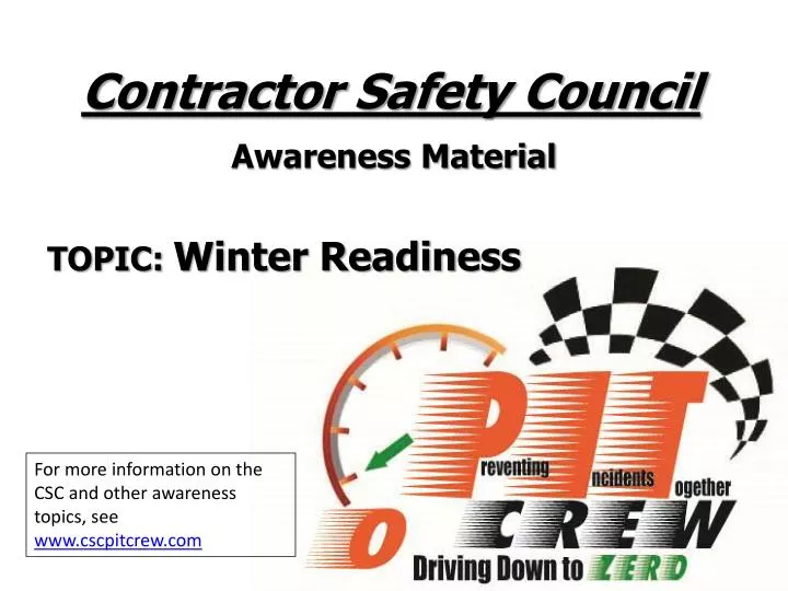 contractor safety council