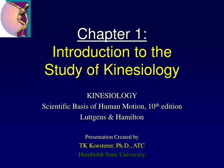 chapter 1 introduction to the study of kinesiology