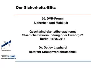 der sicherheits blitz