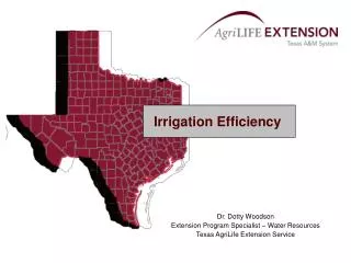 Irrigation Efficiency