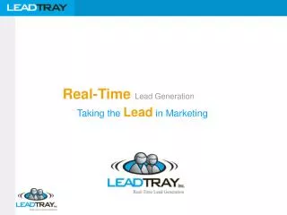 Real-Time Lead Generation
