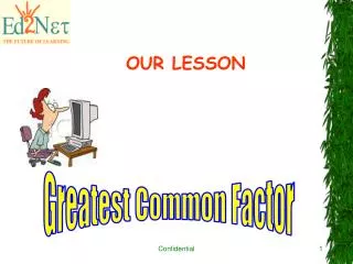 OUR LESSON