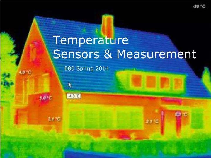 temperature sensors measurement