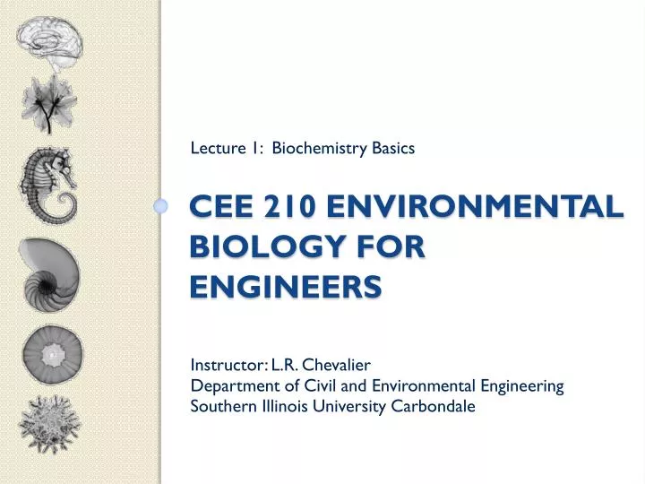 cee 210 environmental biology for engineers