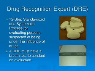 Drug Recognition Expert (DRE)
