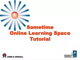 Sametime Online Learning Space Tutorial
