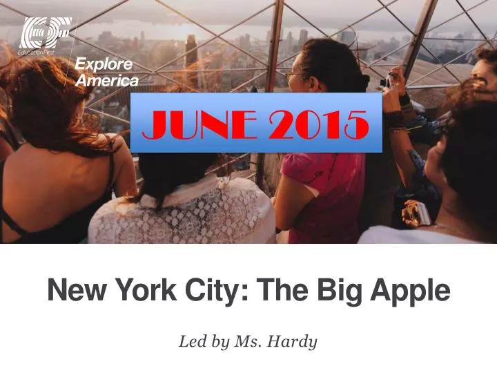 new york city the big apple