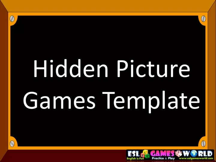hidden picture games template