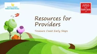 Resources for Providers