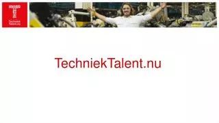 techniektalent nu