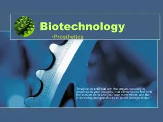 Biotechnology