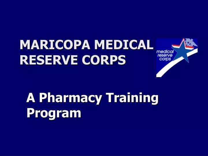maricopa medical reserve corps