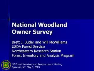 National Woodland Owner Survey