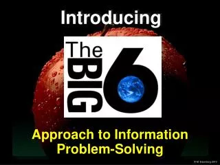 Approach to Information Problem-Solving