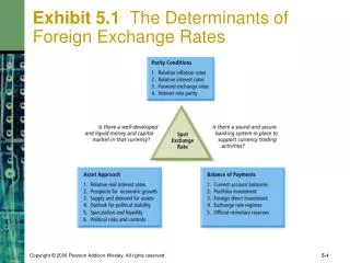 Exhibit 5.1 The Determinants of Foreign Exchange Rates