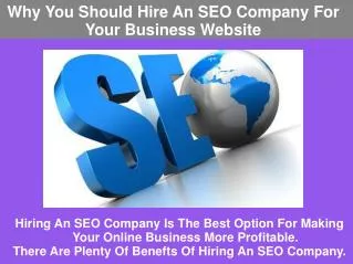 Why You Should Hire An SEO Company For Your Business Website