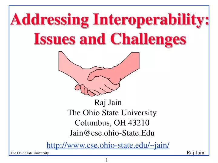 addressing interoperability issues and challenges