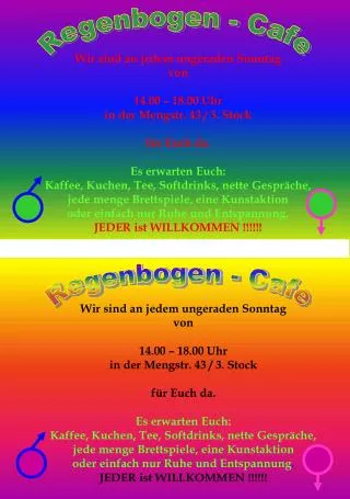 Regenbogen - Cafe